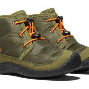Big Kids' Howser II Waterproof Chukka Olive Green Size 1